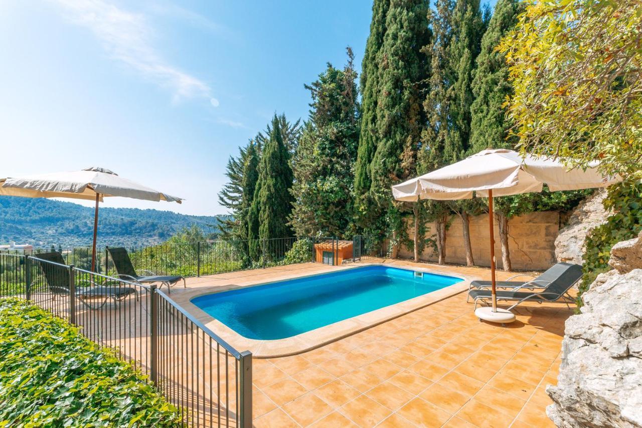 Wunderschoene Ruhige Finca Mit Pool In Galilea Галілеа Екстер'єр фото
