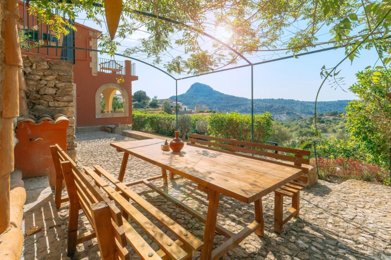Wunderschoene Ruhige Finca Mit Pool In Galilea Галілеа Екстер'єр фото